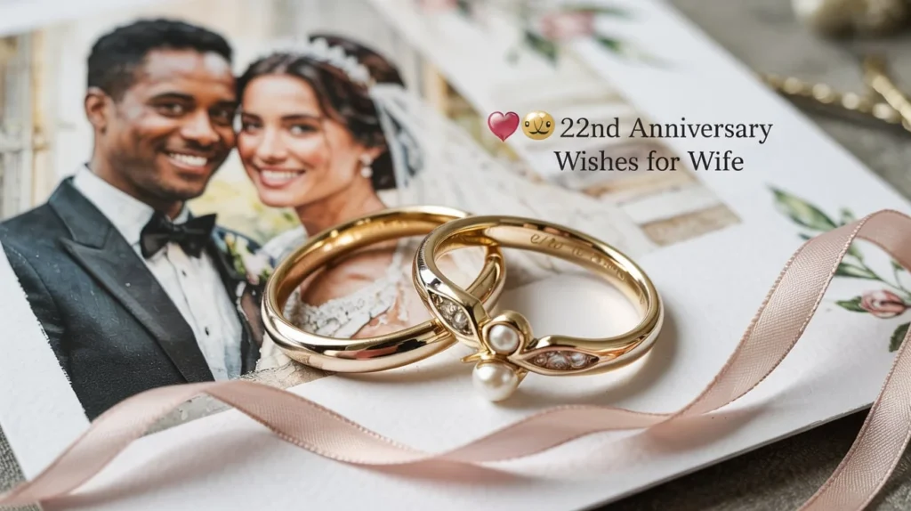 22nd Anniversary Wishes for Wife
