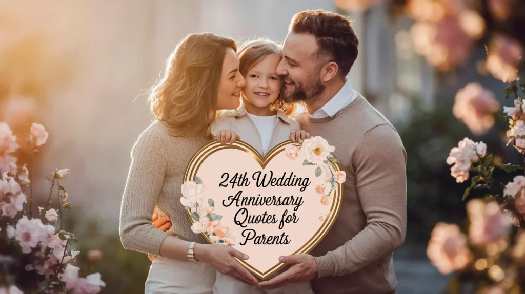 24th Wedding Anniversary Quotes for Parents