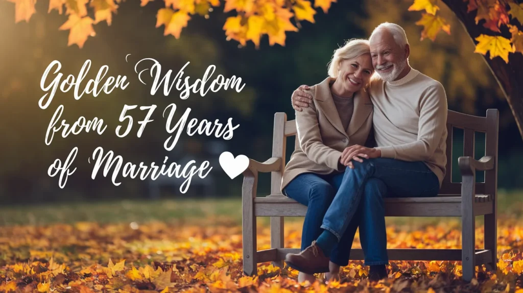 Golden Wisdom from 57 Years of Marriage