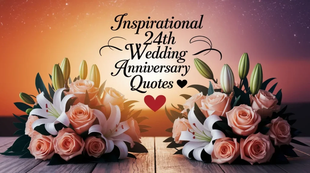 Inspirational 24th Wedding Anniversary Quotes