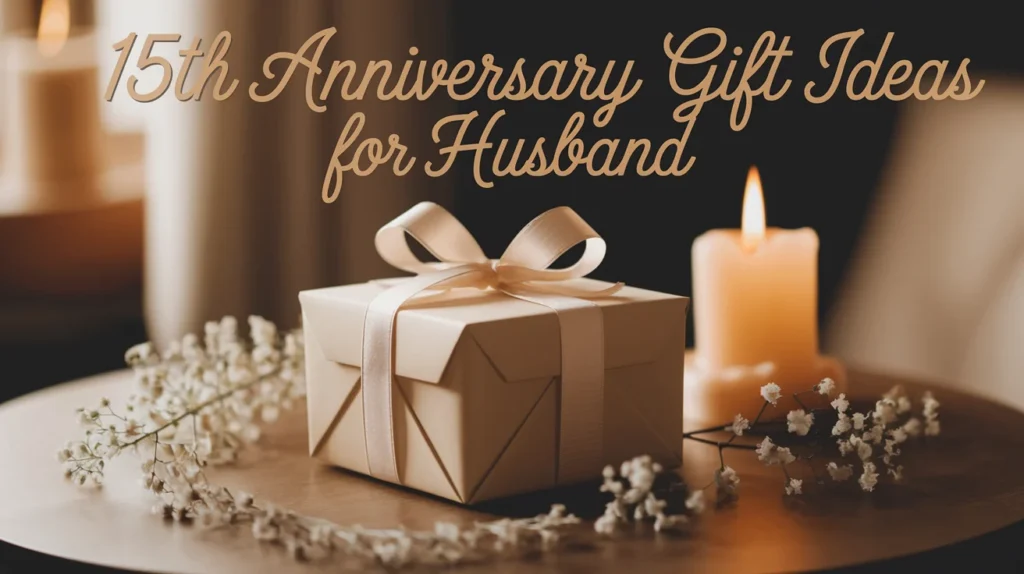 15th Anniversary Gift Ideas for Husband