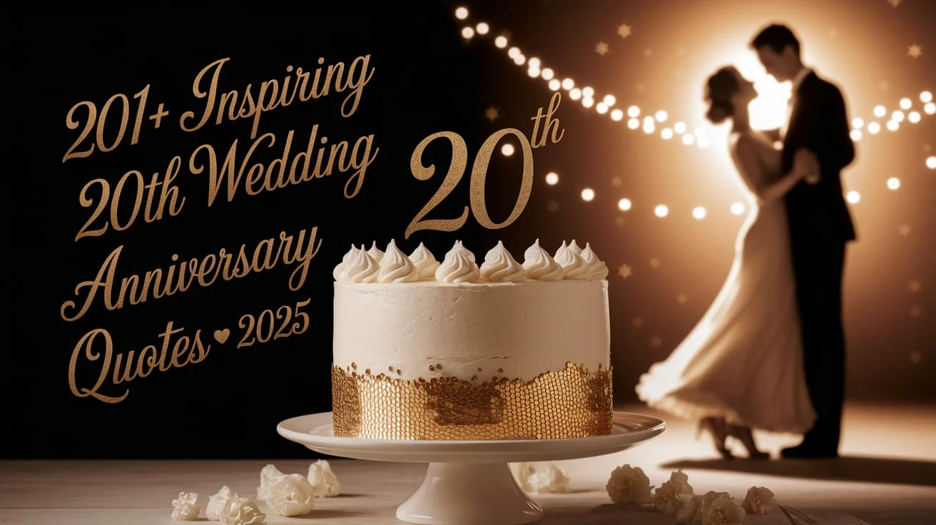 20th Wedding Anniversary Quotes