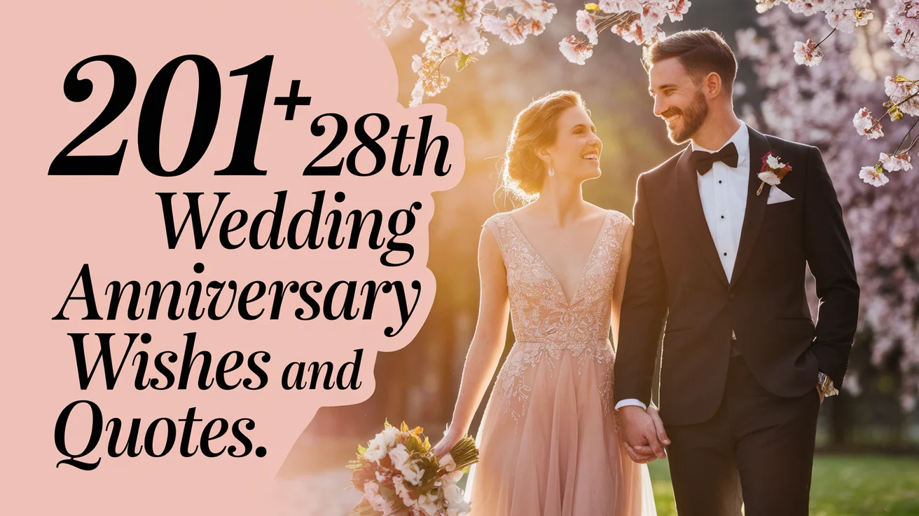 28th Wedding Anniversary