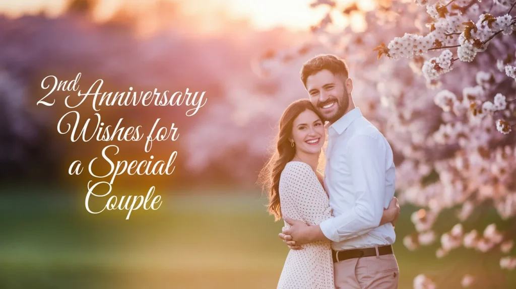 2nd Anniversary Wishes for a Special Couple