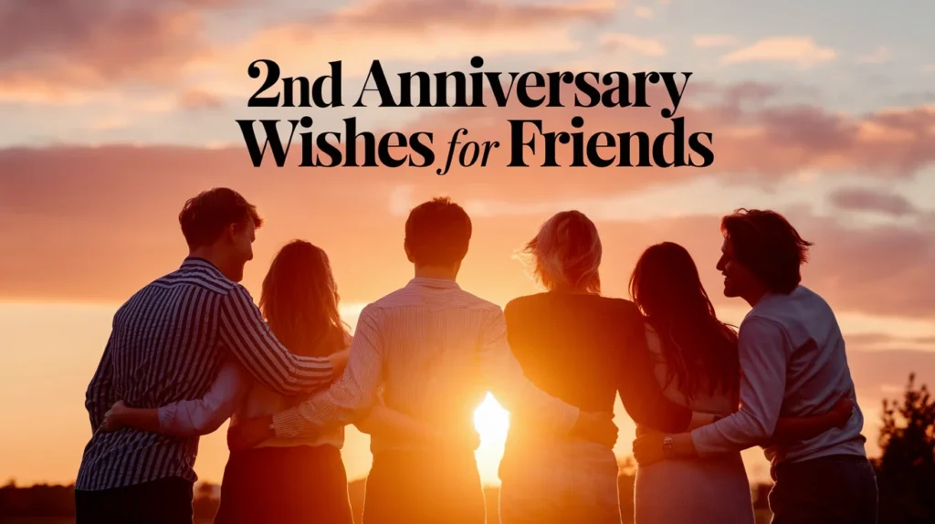 2nd Anniversary Wishes for Friends