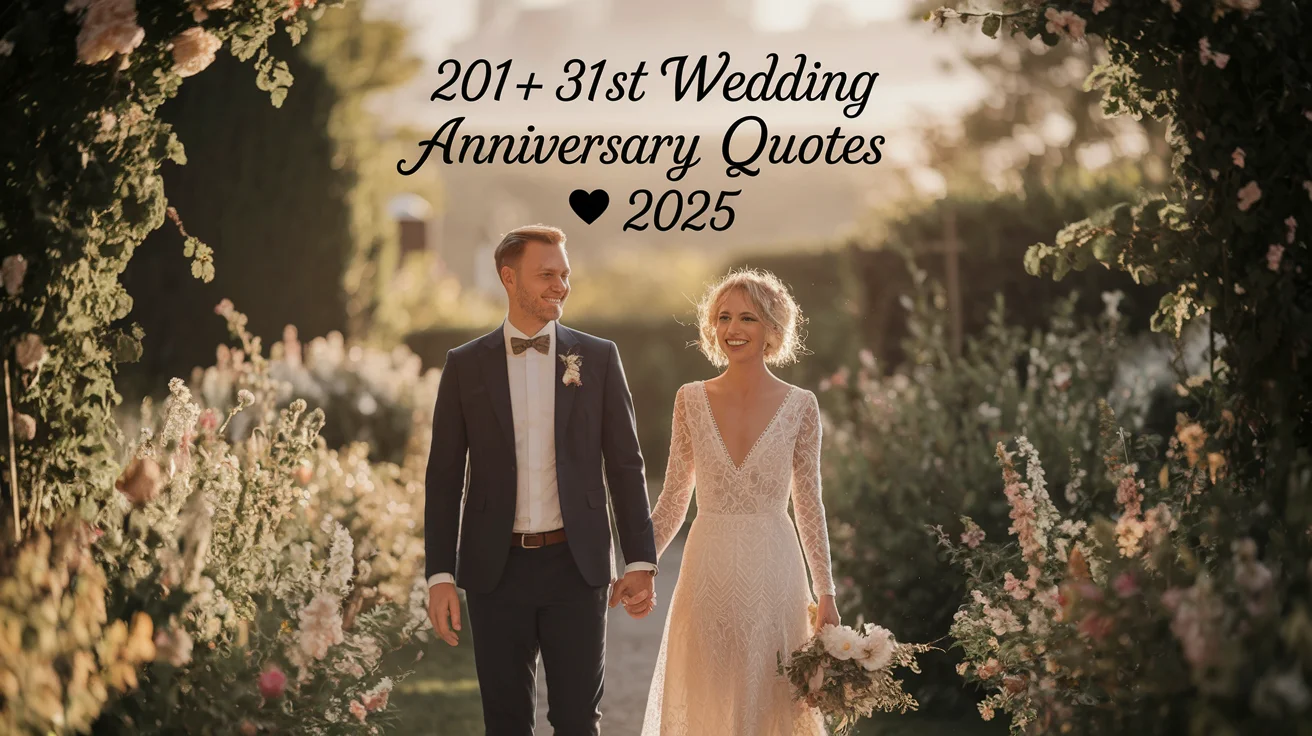 31st Wedding Anniversary Quotes