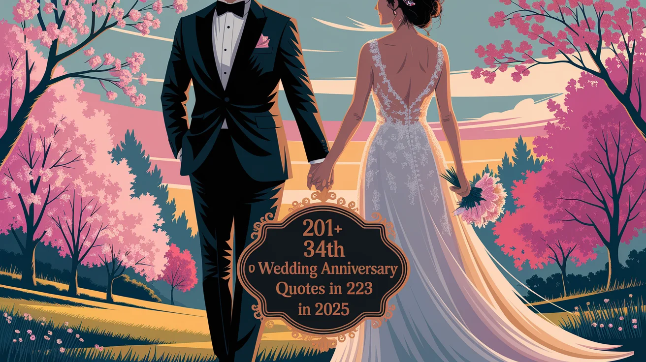 34th Wedding Anniversary Quotes