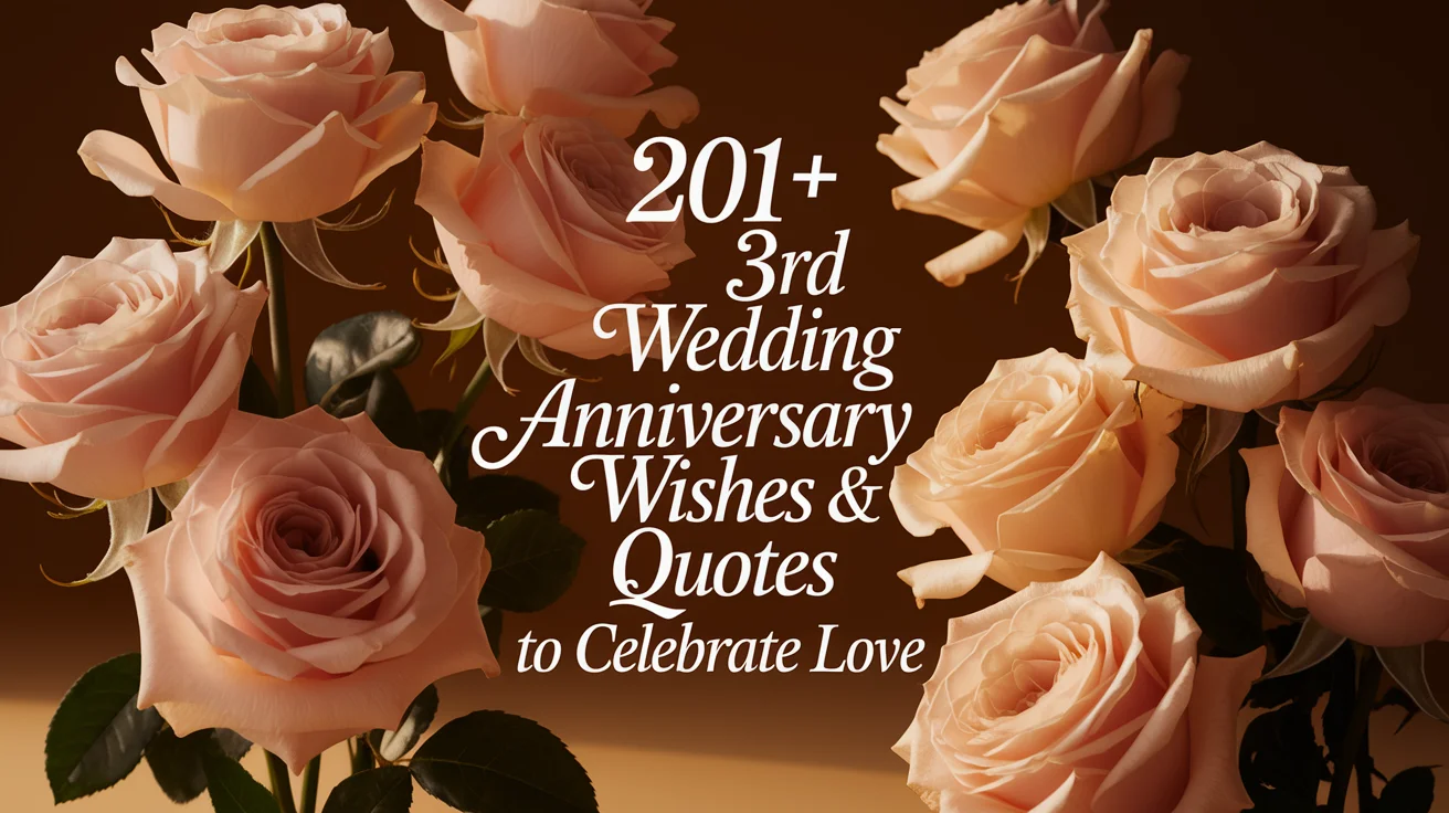 3rd Wedding Anniversary
