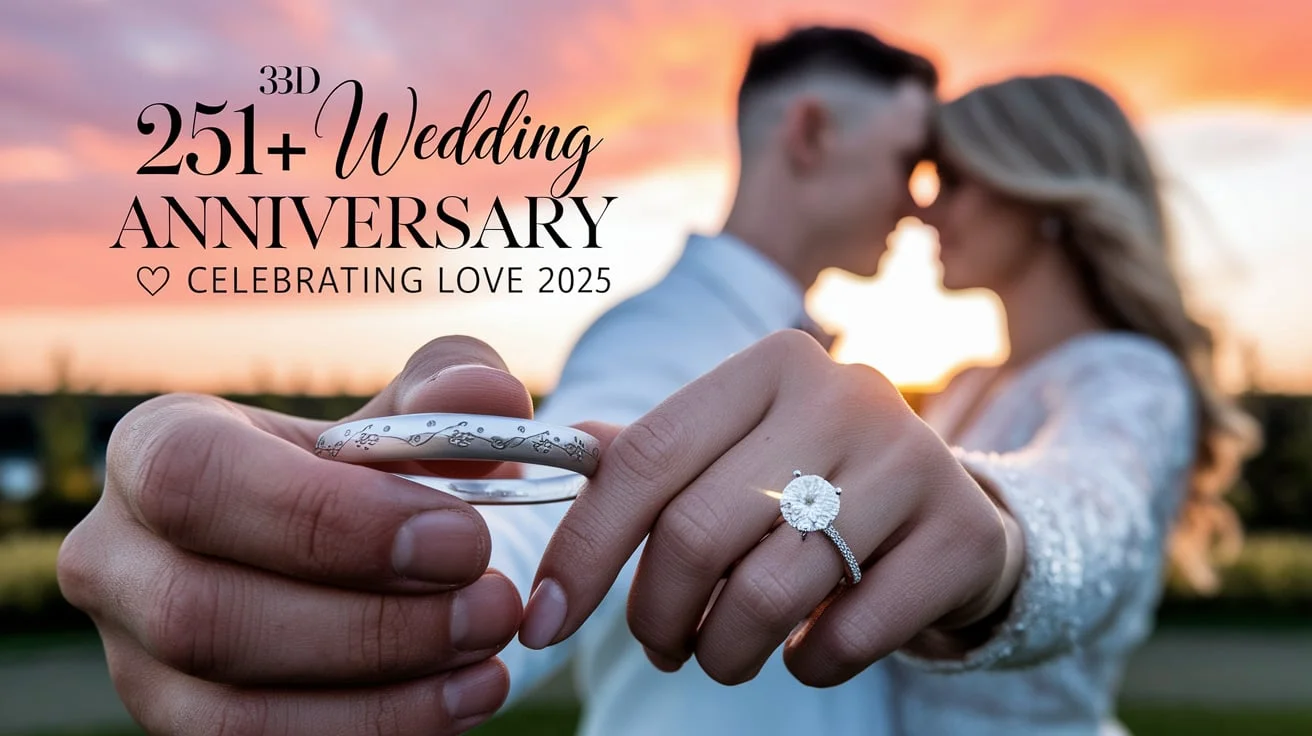 3rd Wedding Anniversary