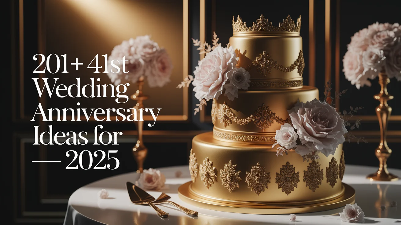 41st Wedding Anniversary Ideas