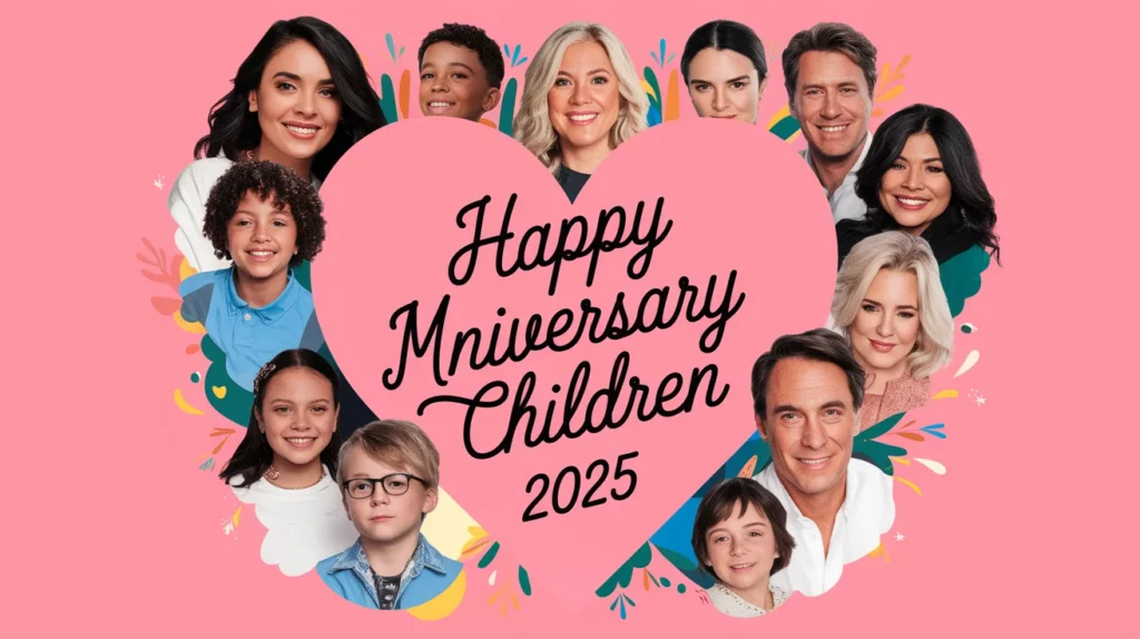 41st Wedding Anniversary Messages from Children