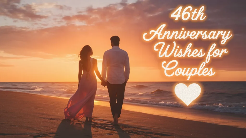 46th Anniversary Wishes for Couples