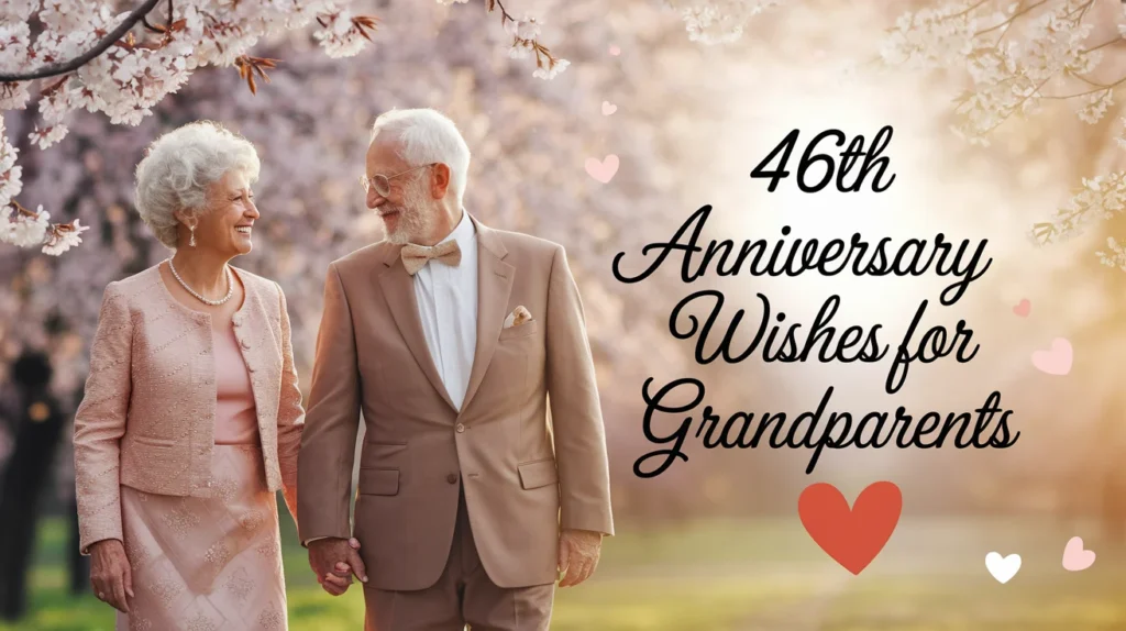 46th Anniversary Wishes for Grandparents