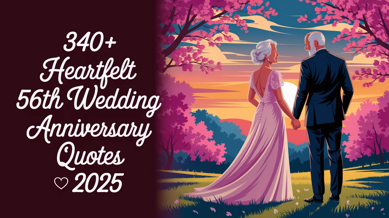 56th Wedding Anniversary Quotes
