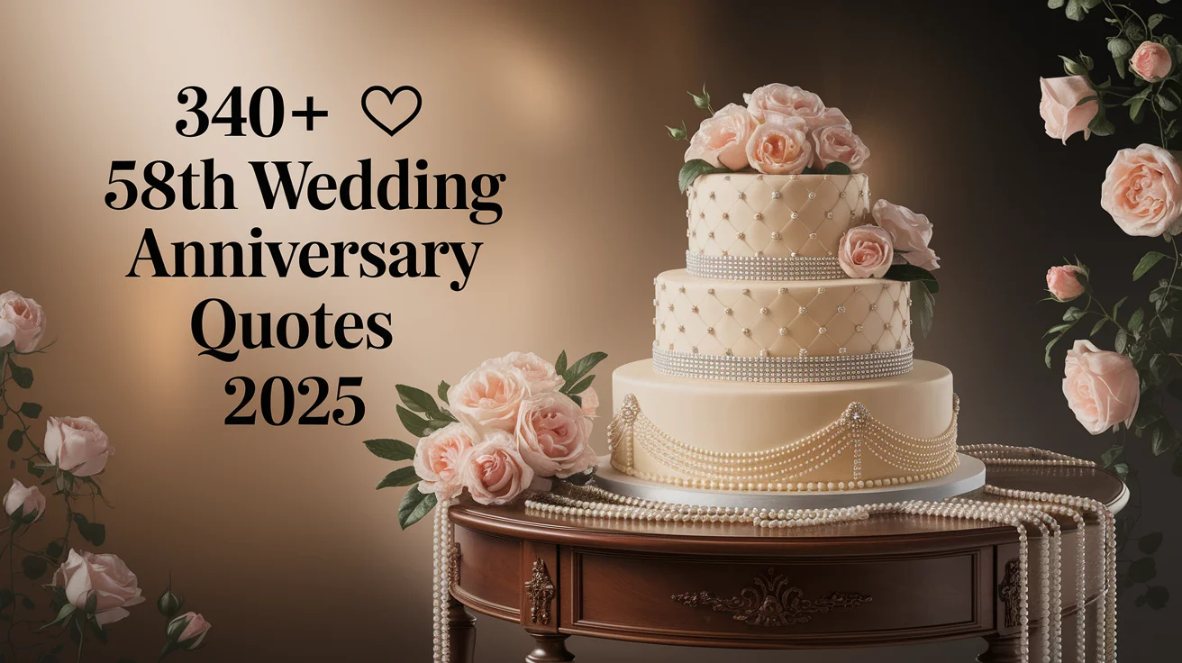 58th Wedding Anniversary Quotes
