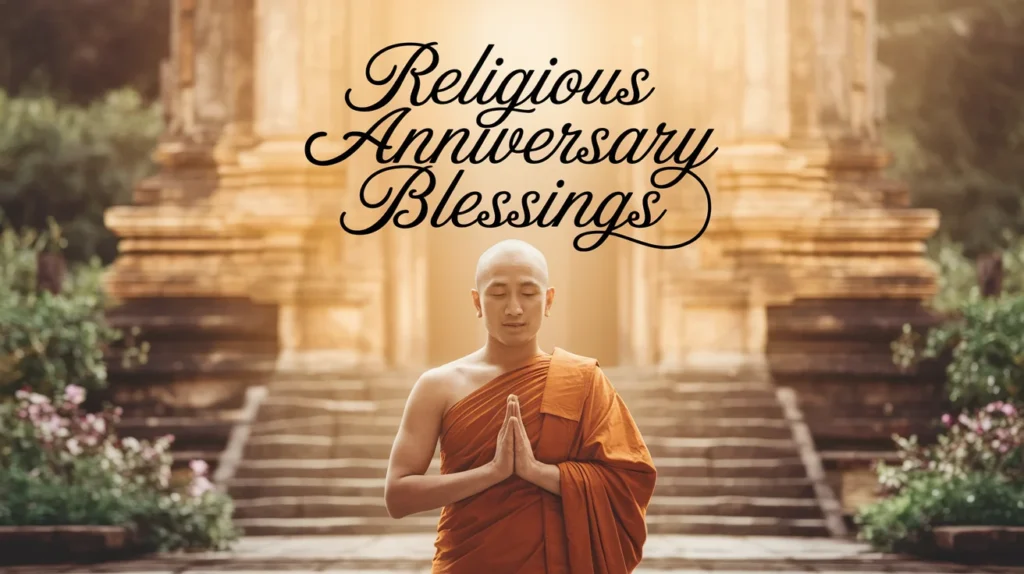 Religious Anniversary Blessings