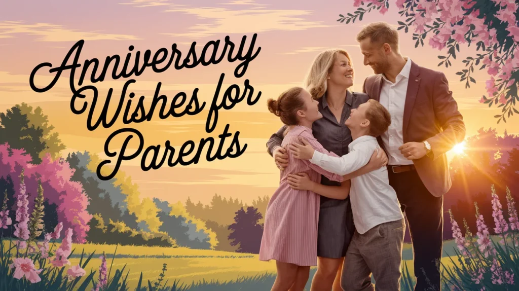 Anniversary Wishes for Parents