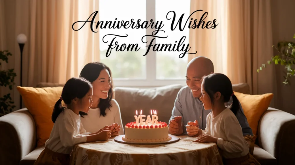 Anniversary Wishes from Family