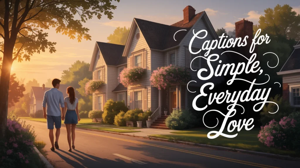 Captions for Simple, Everyday Love