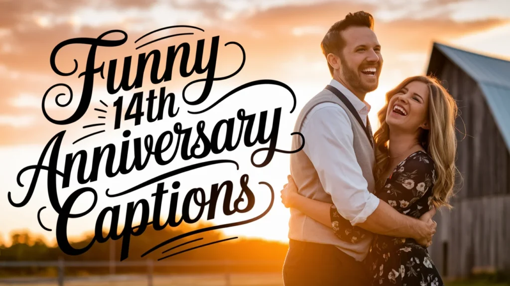 Funny 14th Anniversary Captions