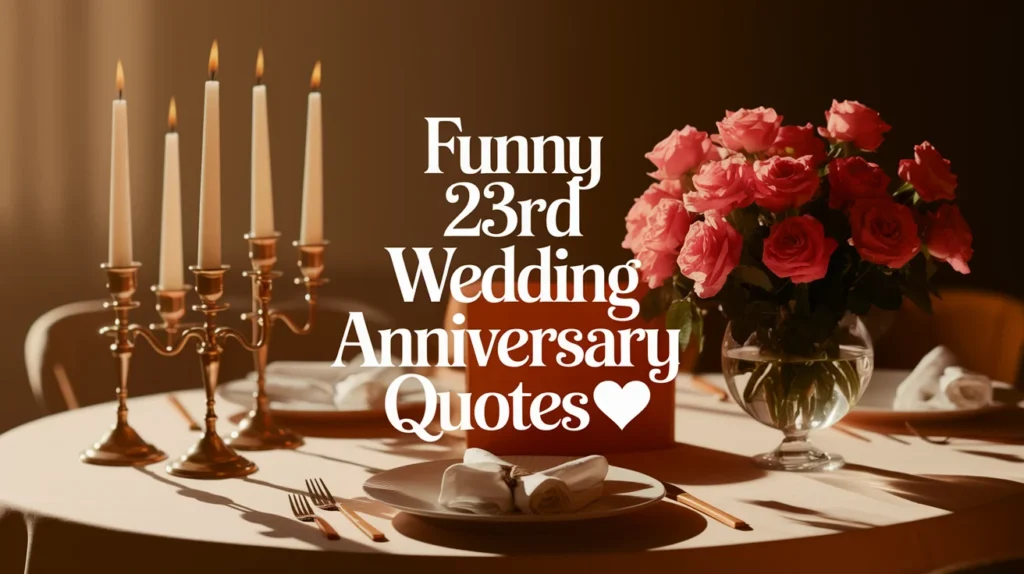 Funny 23rd Wedding Anniversary Quotes