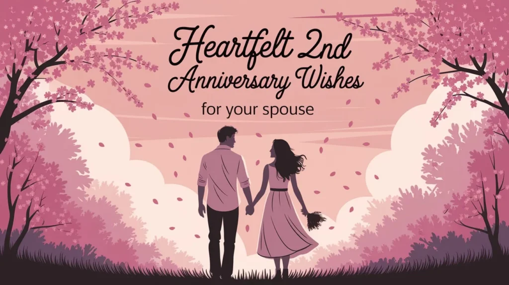 Heartfelt 2nd Anniversary Wishes for Your Spouse