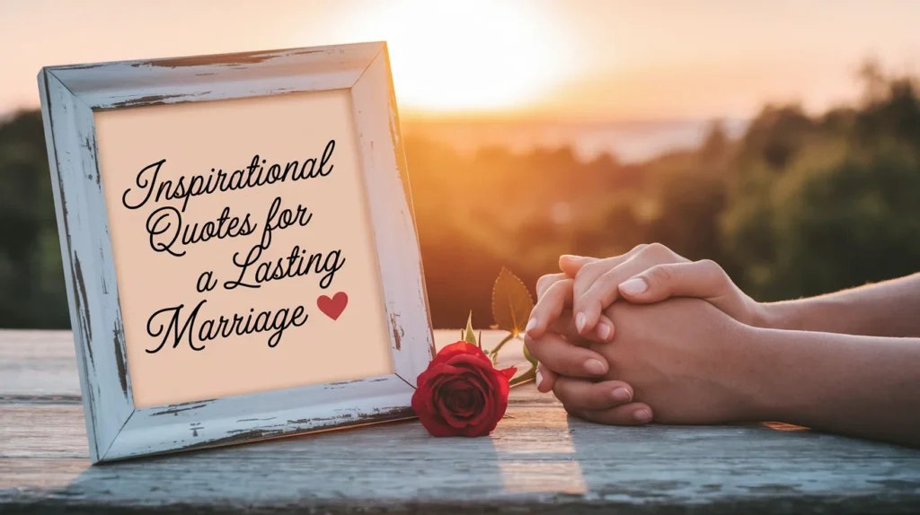 Inspirational Quotes for a Lasting Marriage