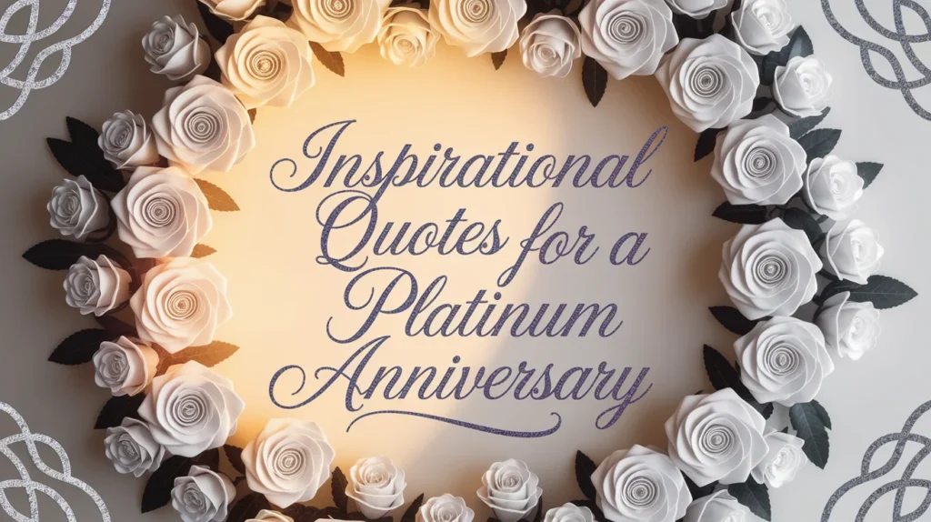 Inspirational Quotes for a Platinum Anniversary