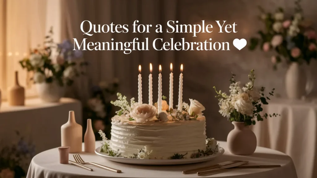Quotes for a Simple Yet Meaningful Celebration 