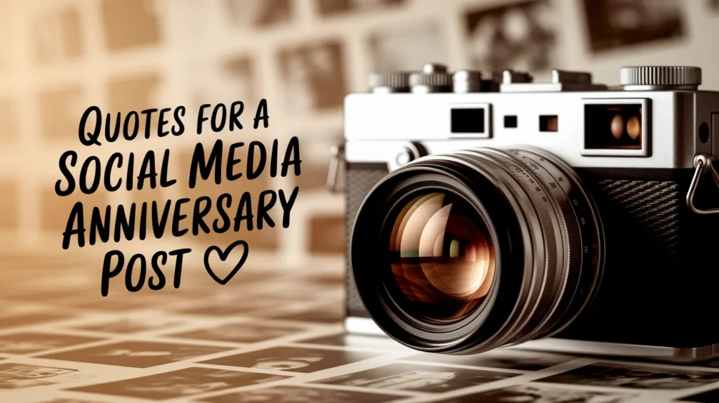 Quotes for a Social Media Anniversary Post