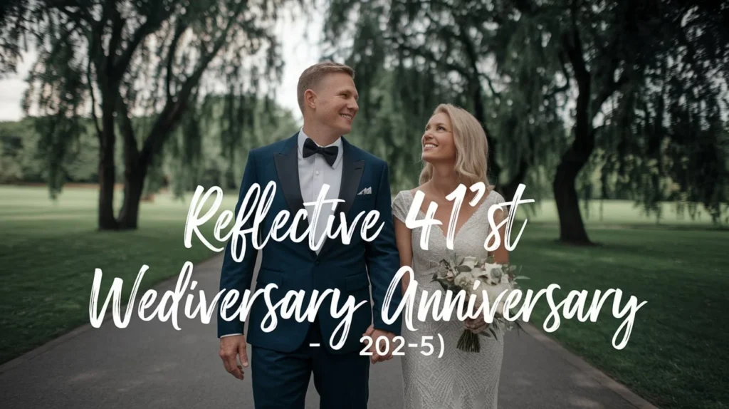 Reflective 41st Wedding Anniversary Quotes
