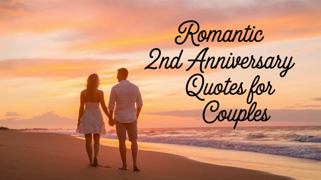 Romantic 2nd Anniversary Quotes for Couples