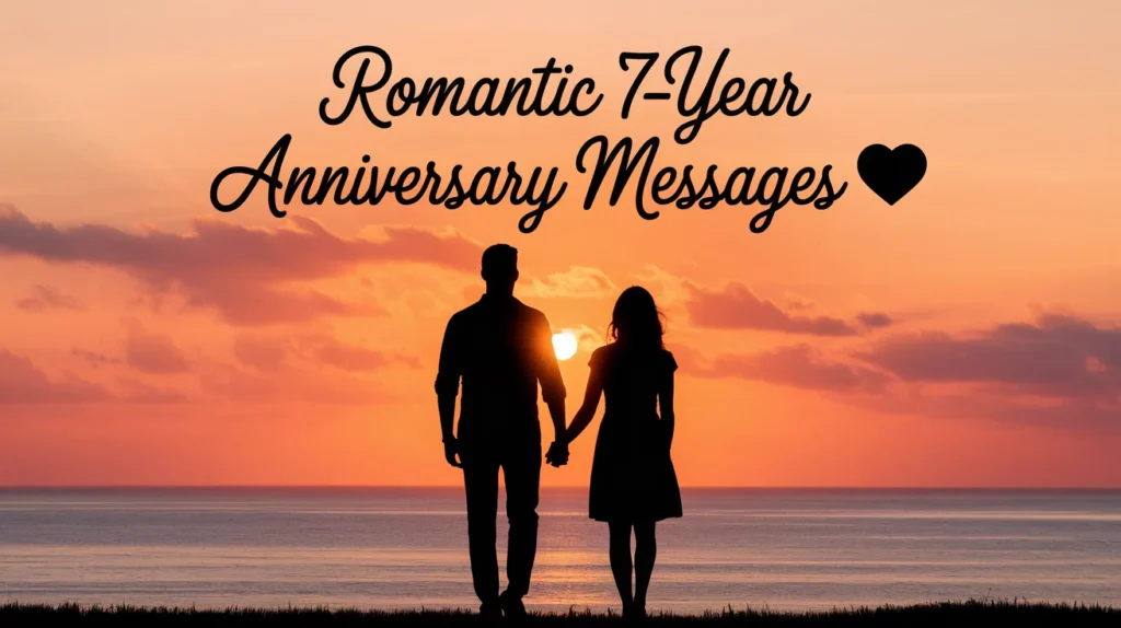 Romantic 7-Year Anniversary Messages