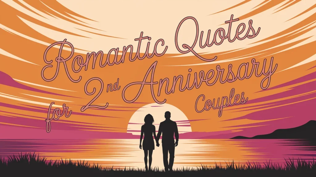 Romantic Quotes for 2nd Anniversary Couples