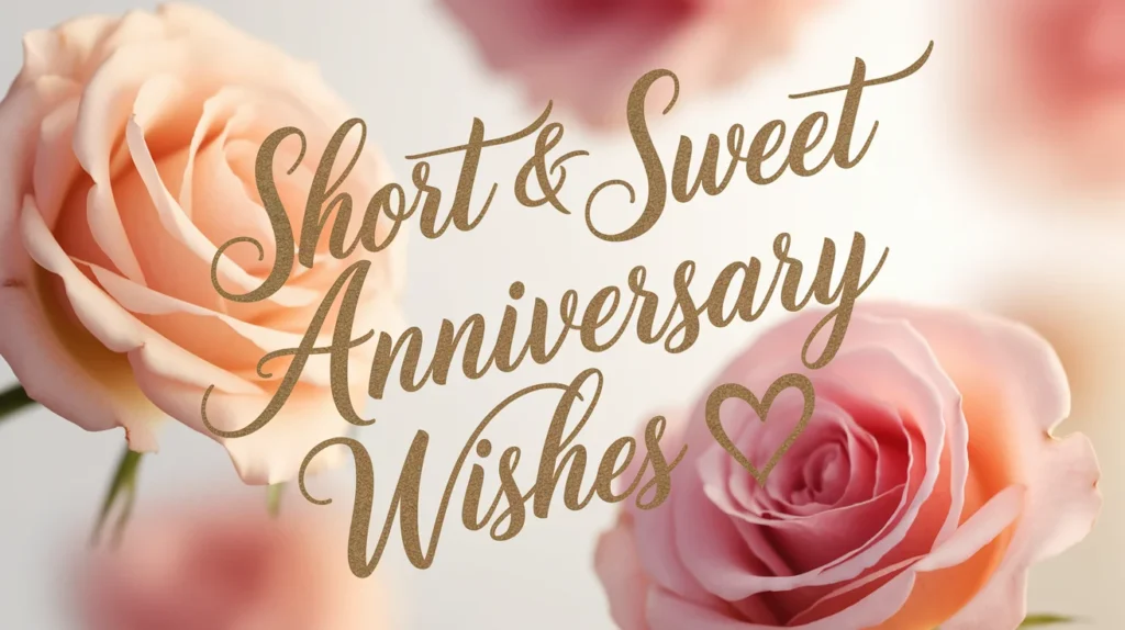 Short & Sweet 33rd Anniversary Wishes