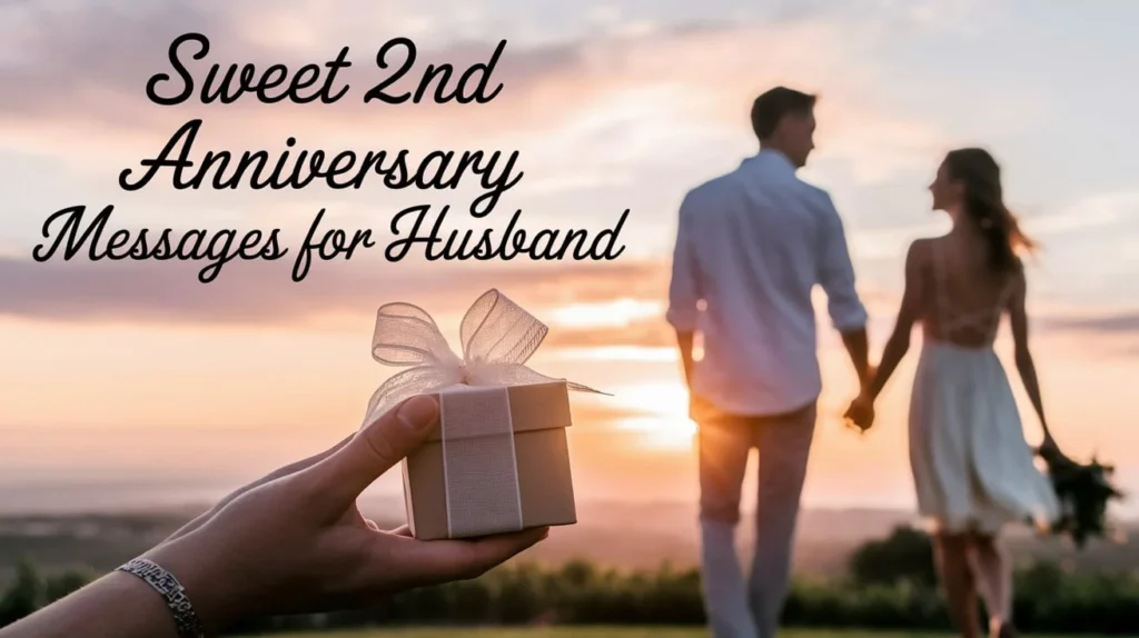 Sweet 2nd Anniversary Messages for Husband
