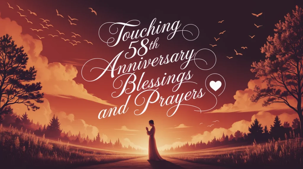 Touching 58th Anniversary Blessings and Prayers