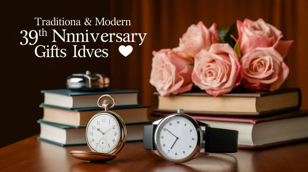 Traditional and Modern 39th Anniversary Gifts Ideas