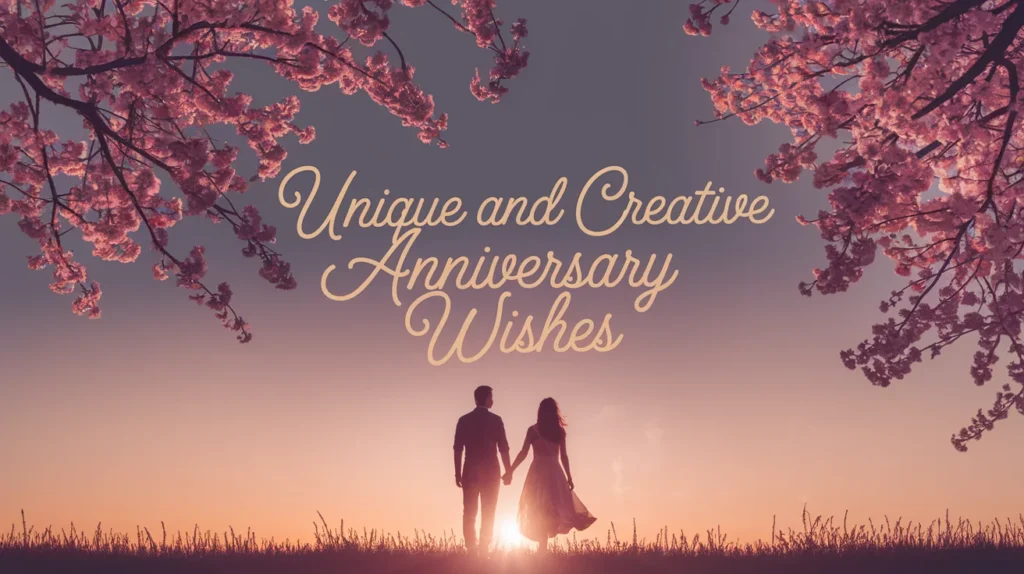 Unique and Creative Anniversary Wishes