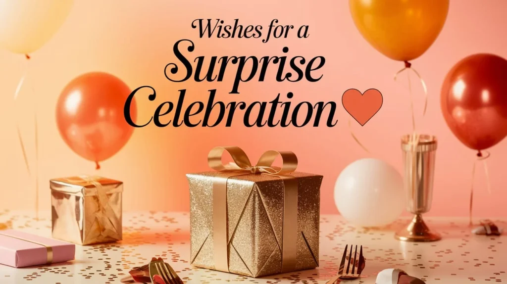 Wishes for a Surprise Celebration