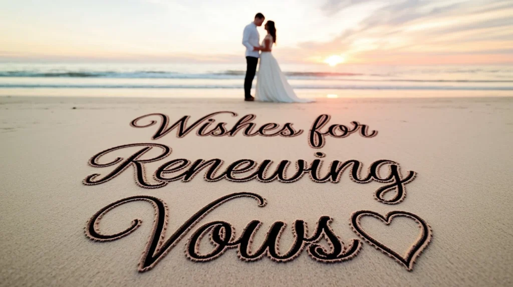 Wishes for Renewing Vows