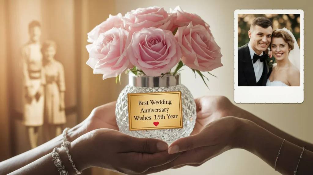 Best Wedding Anniversary Wishes for Parents' 15th Year