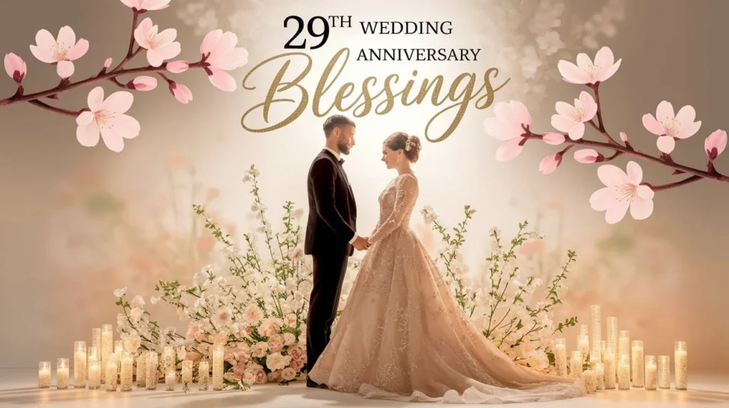 29th Wedding Anniversary Blessings