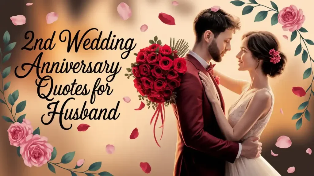 2nd Wedding Anniversary Quotes for Husband