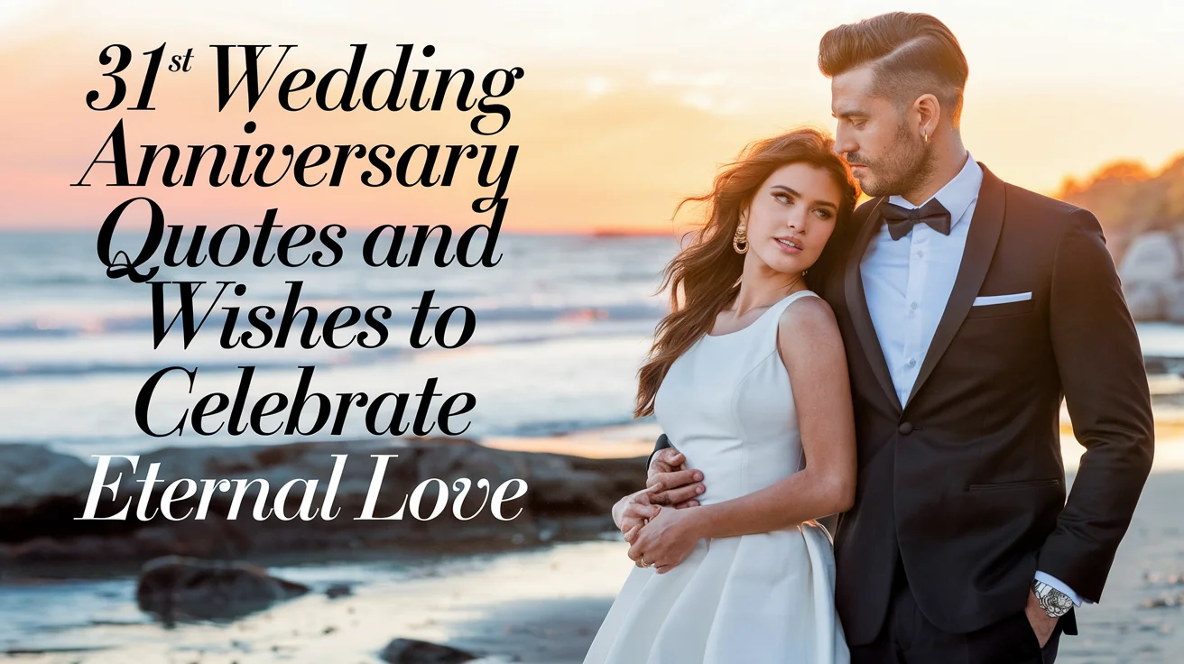 31st Wedding Anniversary Quotes and Wishes to Celebrate Eternal Love