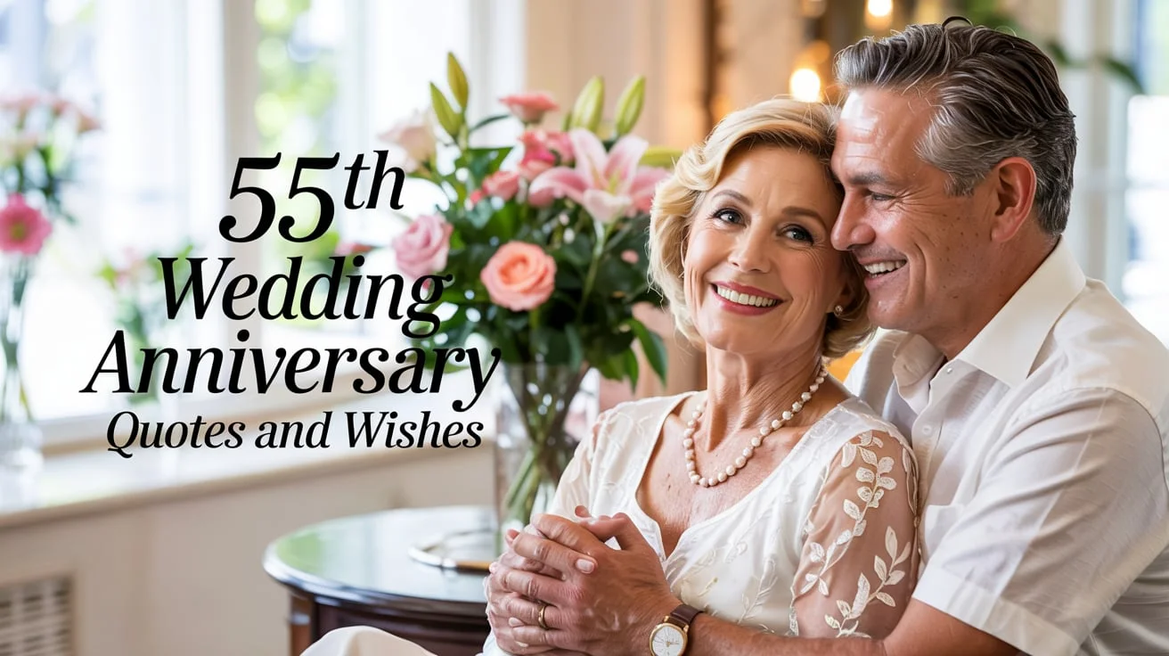 55th Wedding Anniversary Quotes and Wishes