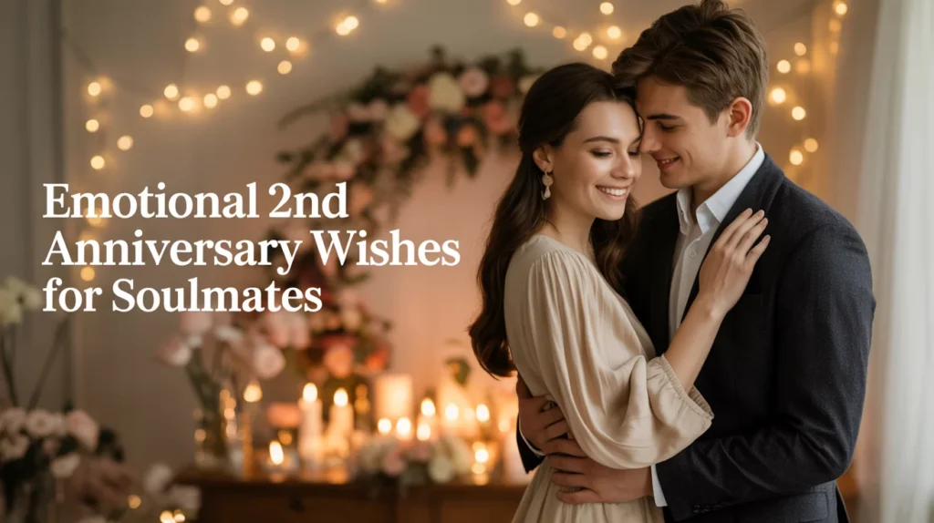 Emotional 2nd Anniversary Wishes for Soulmates