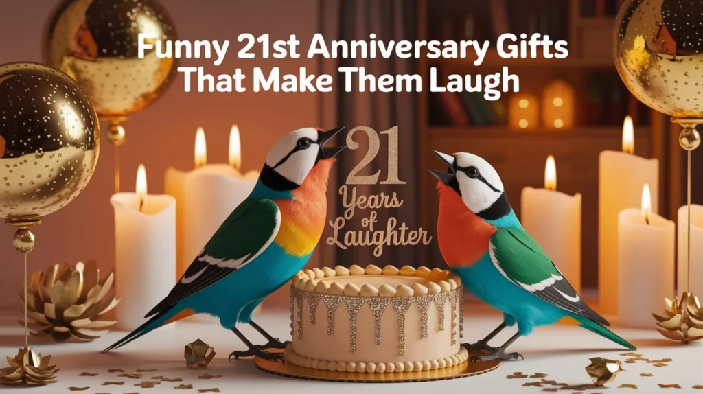 Funny 21st Anniversary Gifts That Make Them Laugh