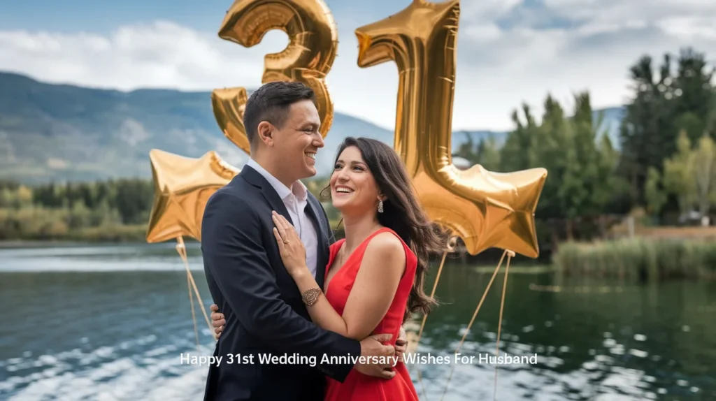 Happy 31st Wedding Anniversary Wishes for Husband