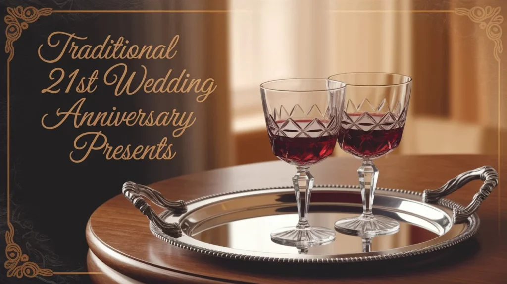 Traditional 21st Wedding Anniversary Presents